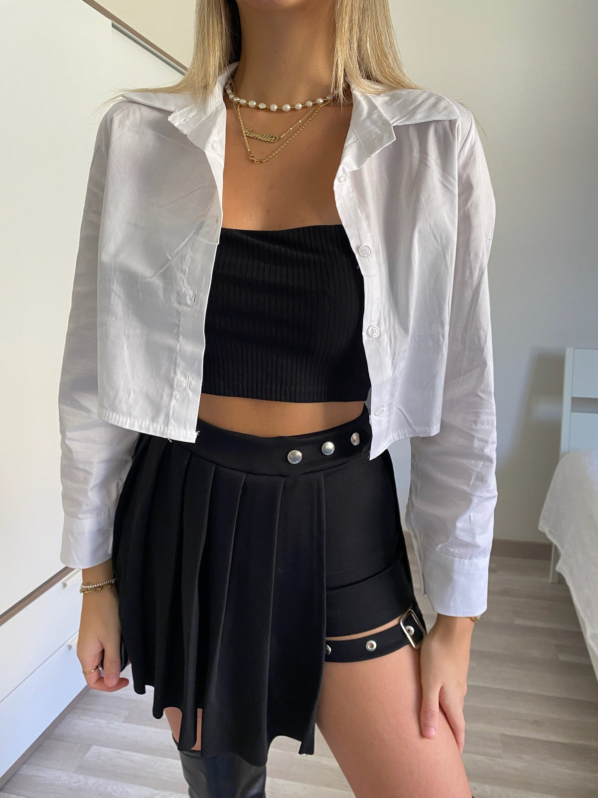 Camicia crop