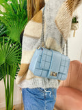 Mini Pochette effetto trapuntato