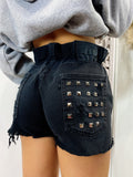 Short Levi’s Vintage con Borchie Nero