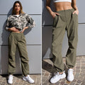 Pantalone cargo verde militare