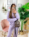 Completo Maglia e pantalone quality lilla