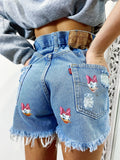 Short Levi’s Vintage con stampa Paperina bagno medio