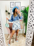 Giacca di jeans con Incrocio