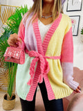 Cardigan Rainbow rosa quality