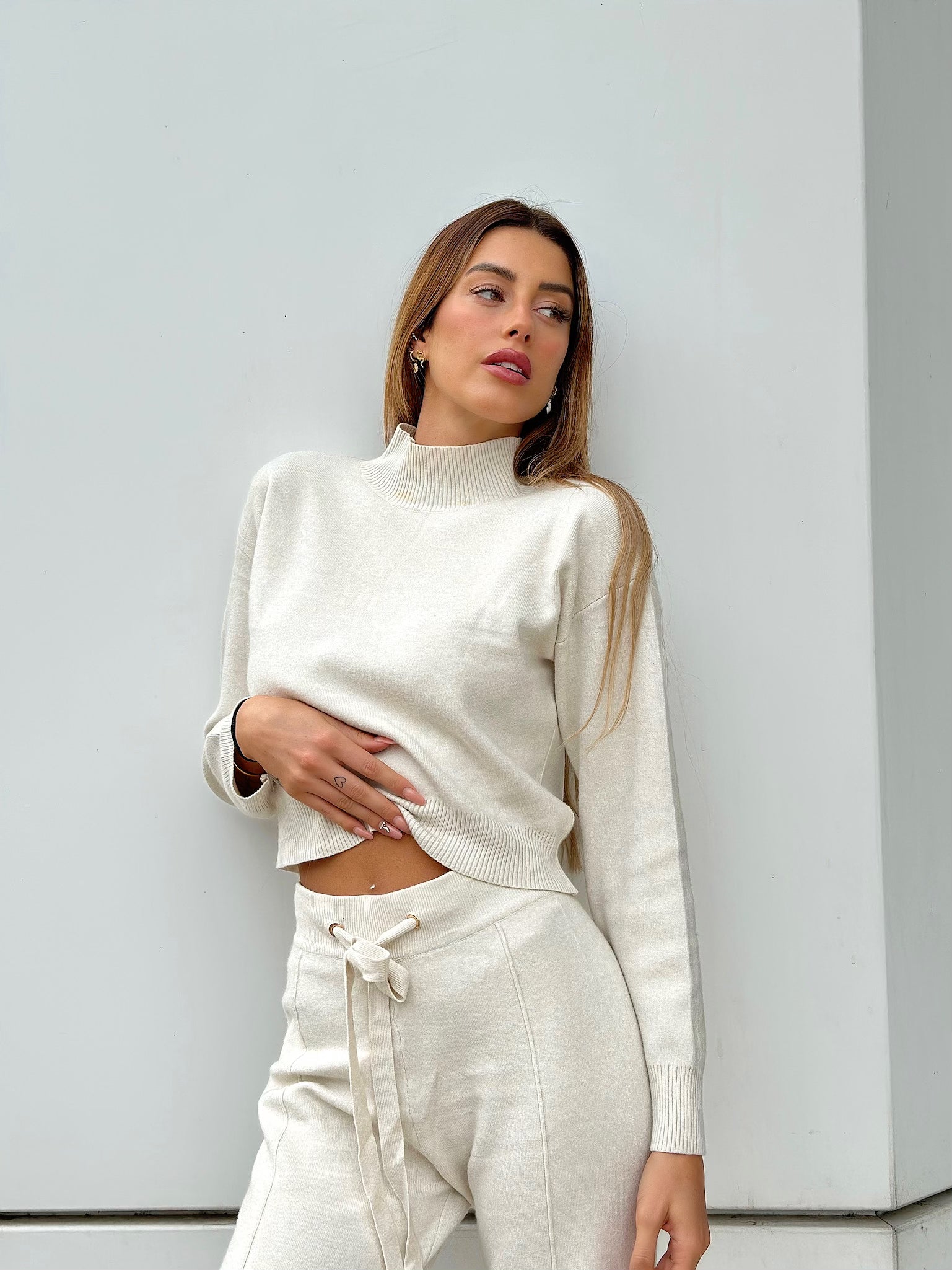Completo Maglia e pantalone quality beige