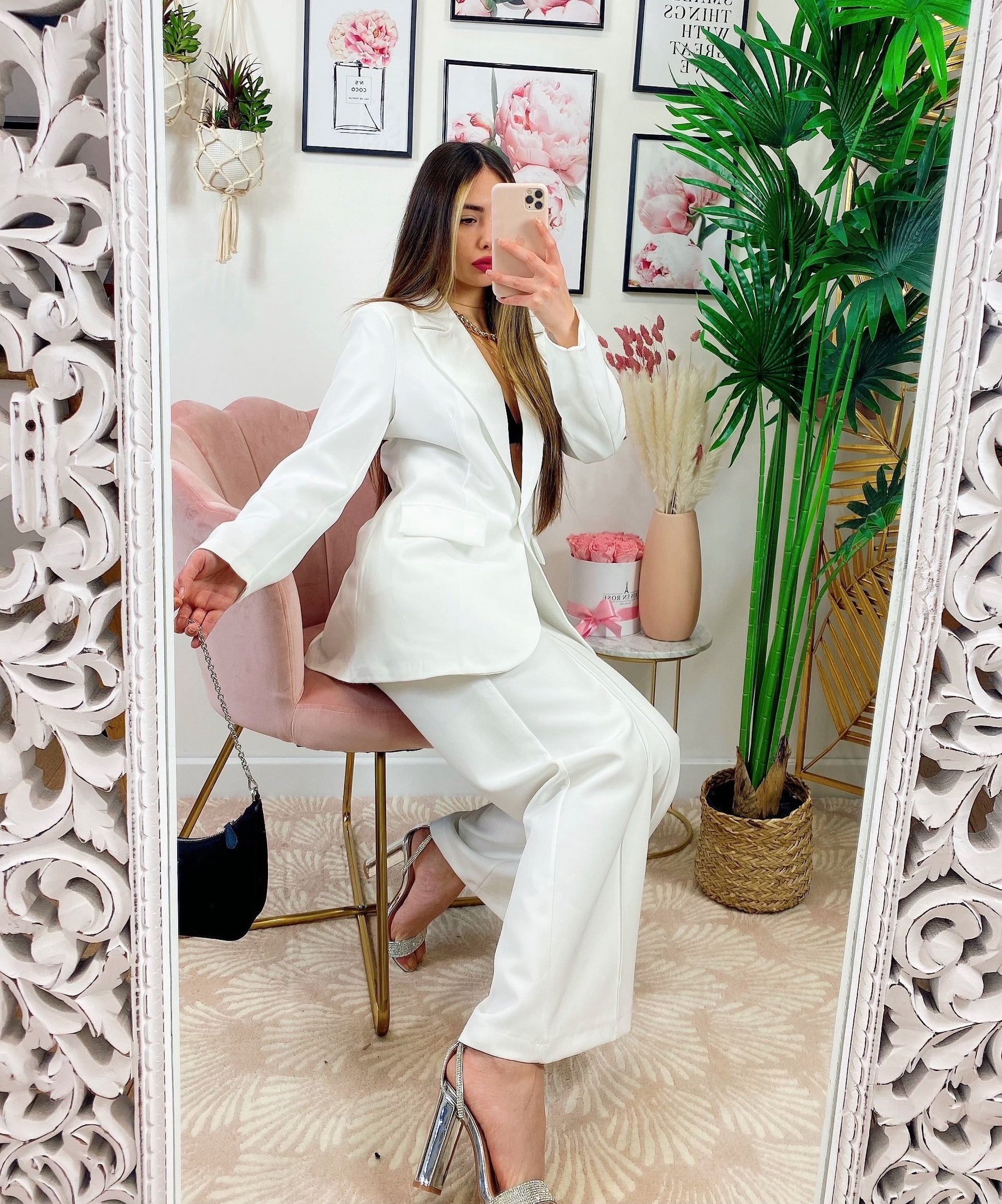 Completo Giacca e Pantalone a Zampa Bianco