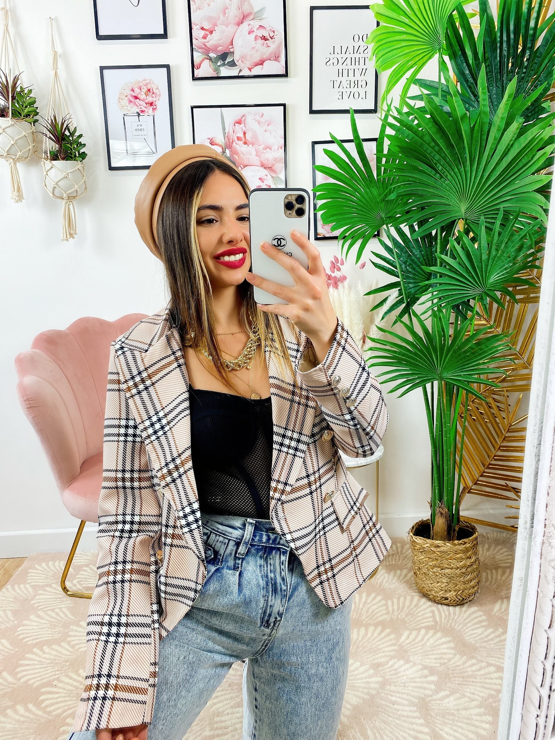 Blazer Paris check