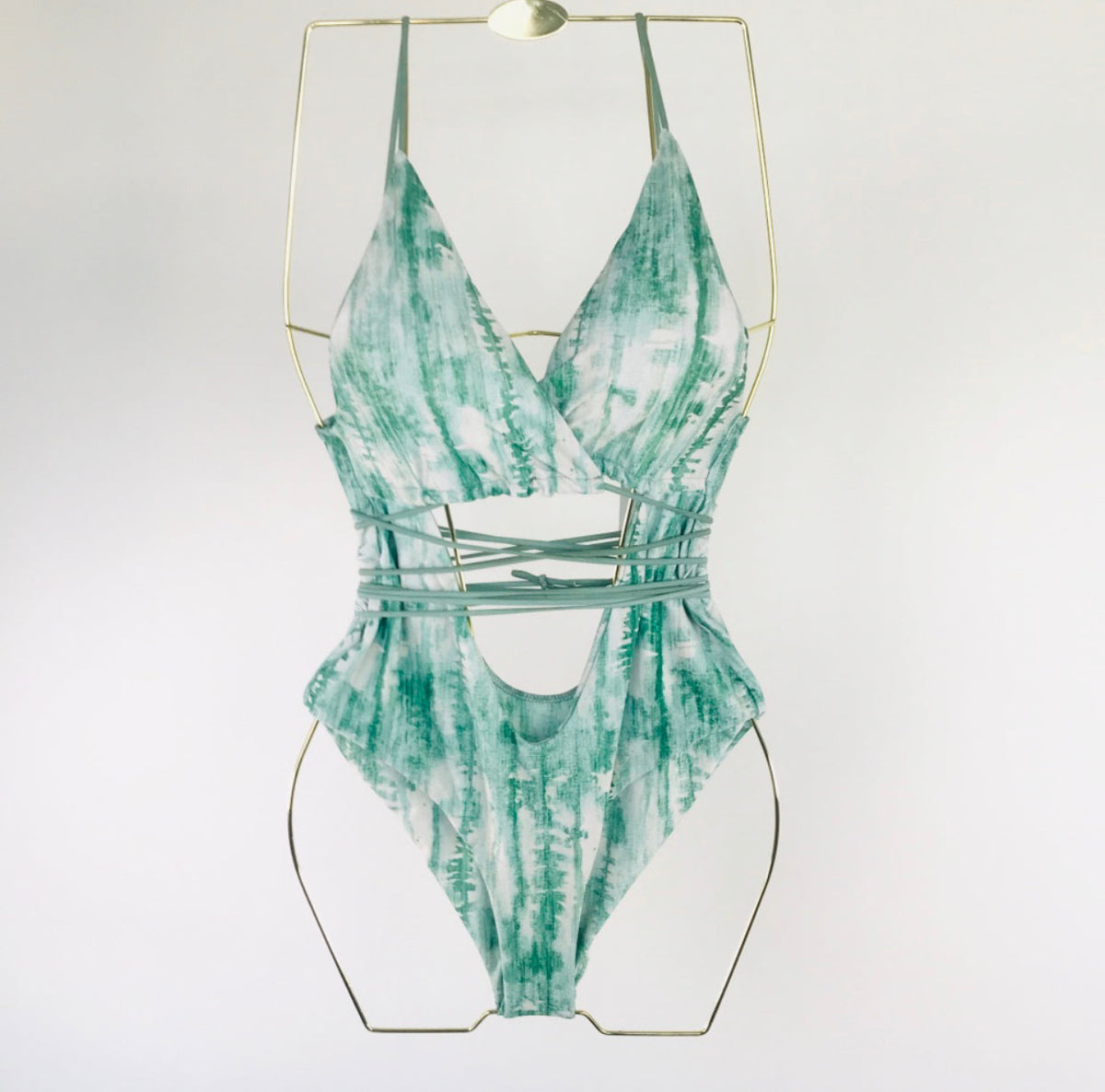Body intero Verdeacqua