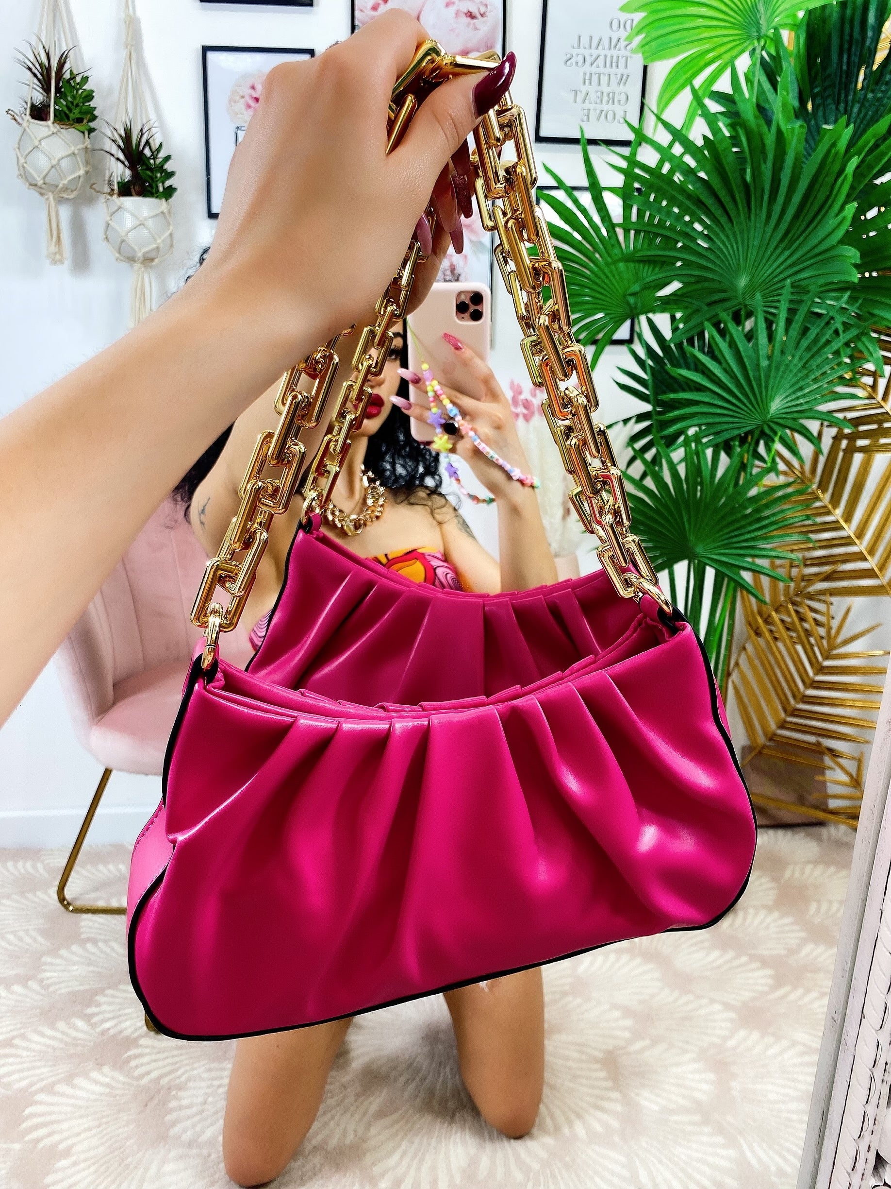 Bag con catena e tracolla