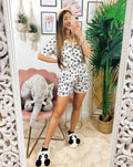 Pigiamino con orsetti Bianco