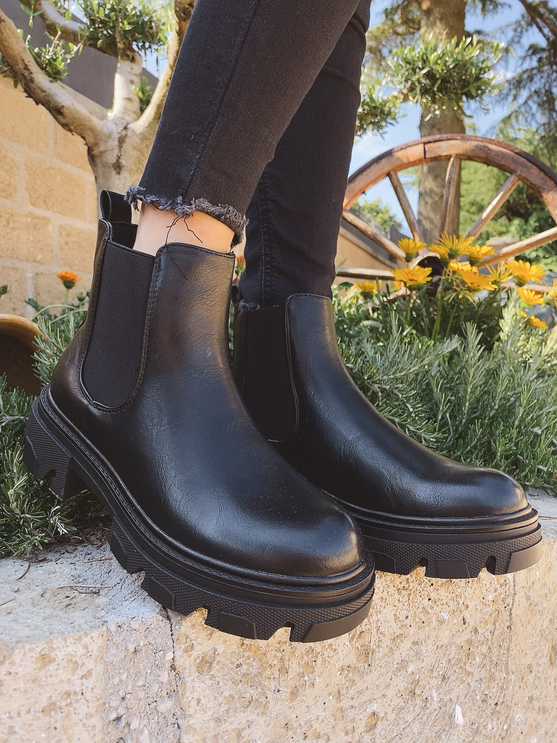 Stivaletto combat basso