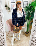 Completo Giacca e Short Nero