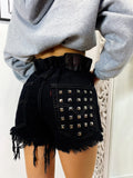 Short Levi’s Vintage con Borchie Nero