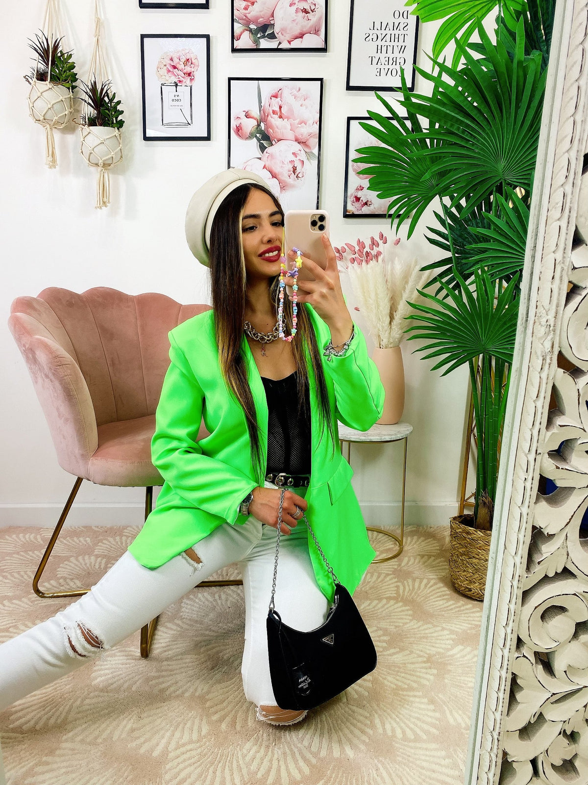 Giacca fluo verde