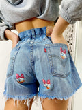 Short Levi’s Vintage con stampa Paperina bagno medio