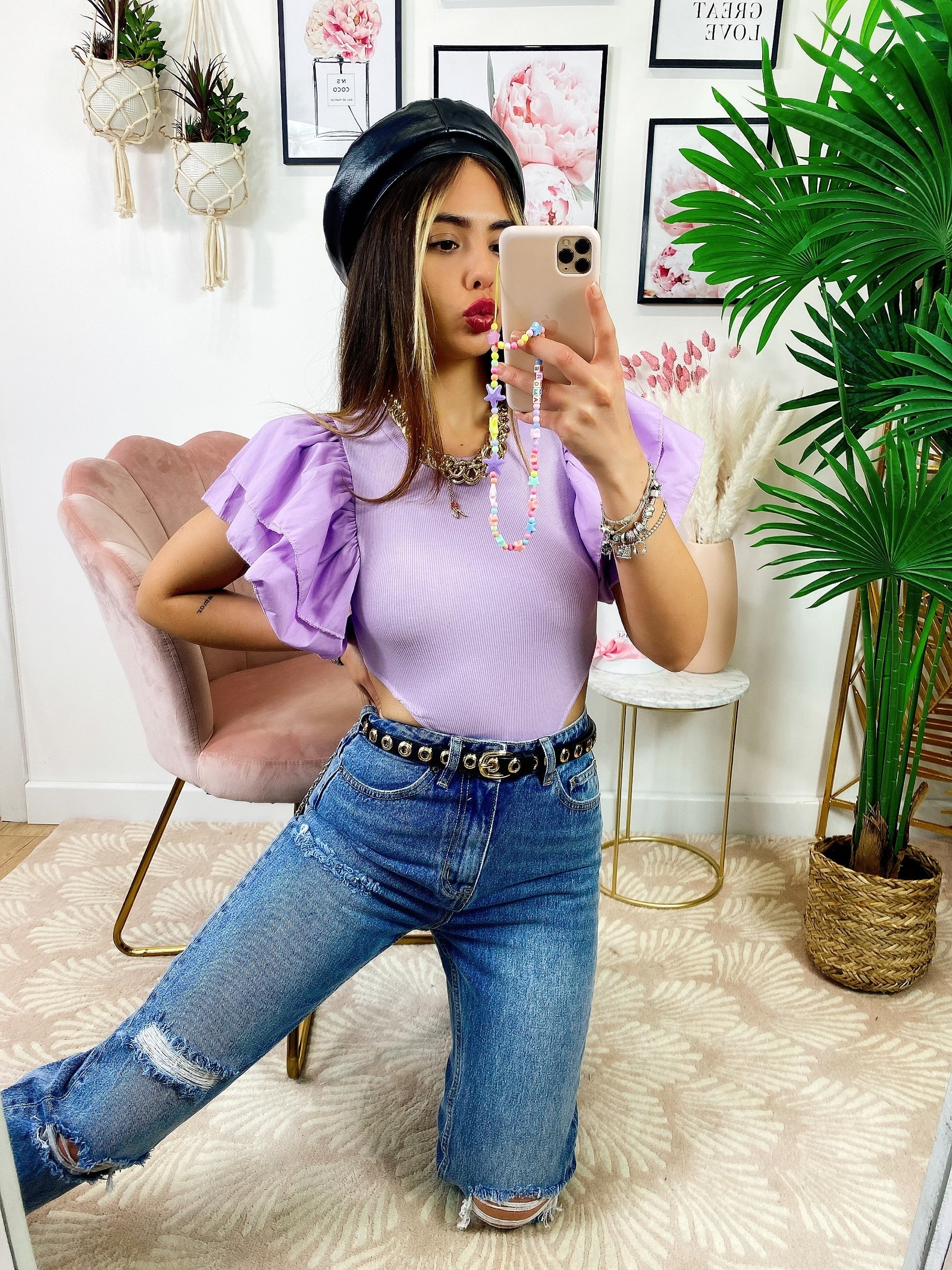 Jeans con strappi manfit