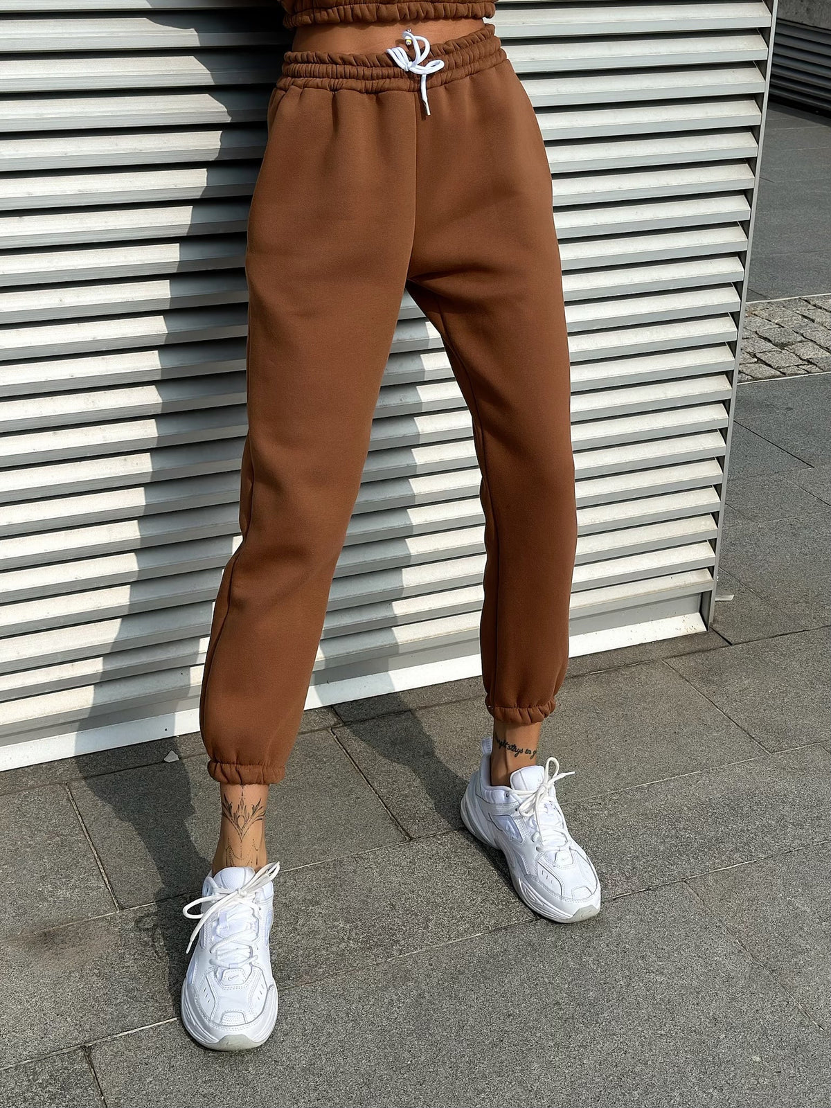 Tuta sportiva due pezzi choco