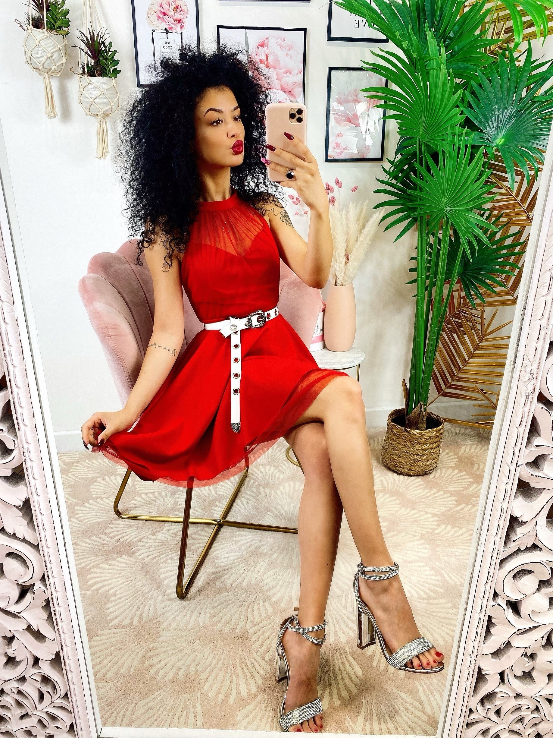 Abito principessa Summer rosso