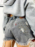 Levi’s Vintage grigio con borchie