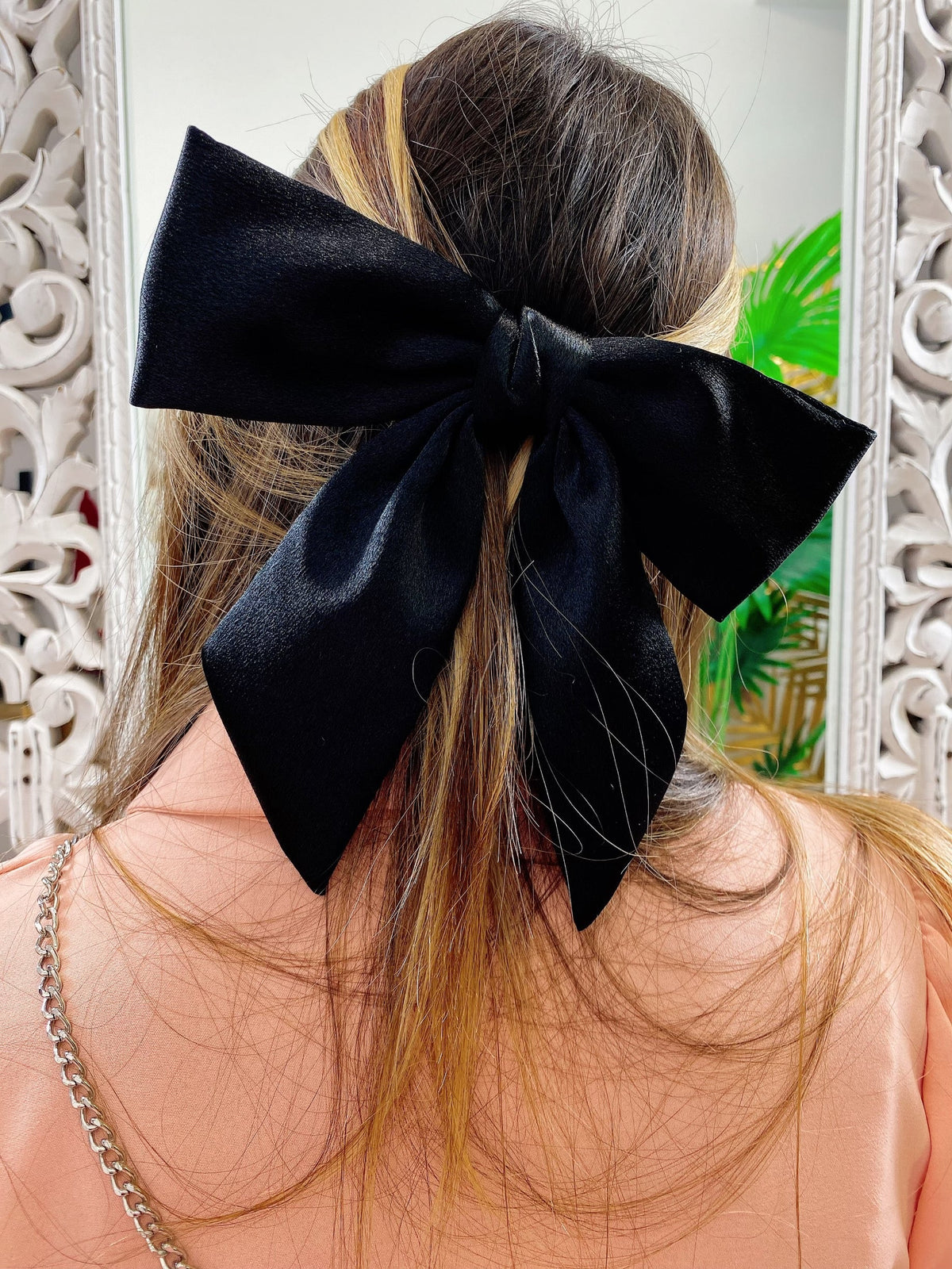 Fiocco in raso per capelli