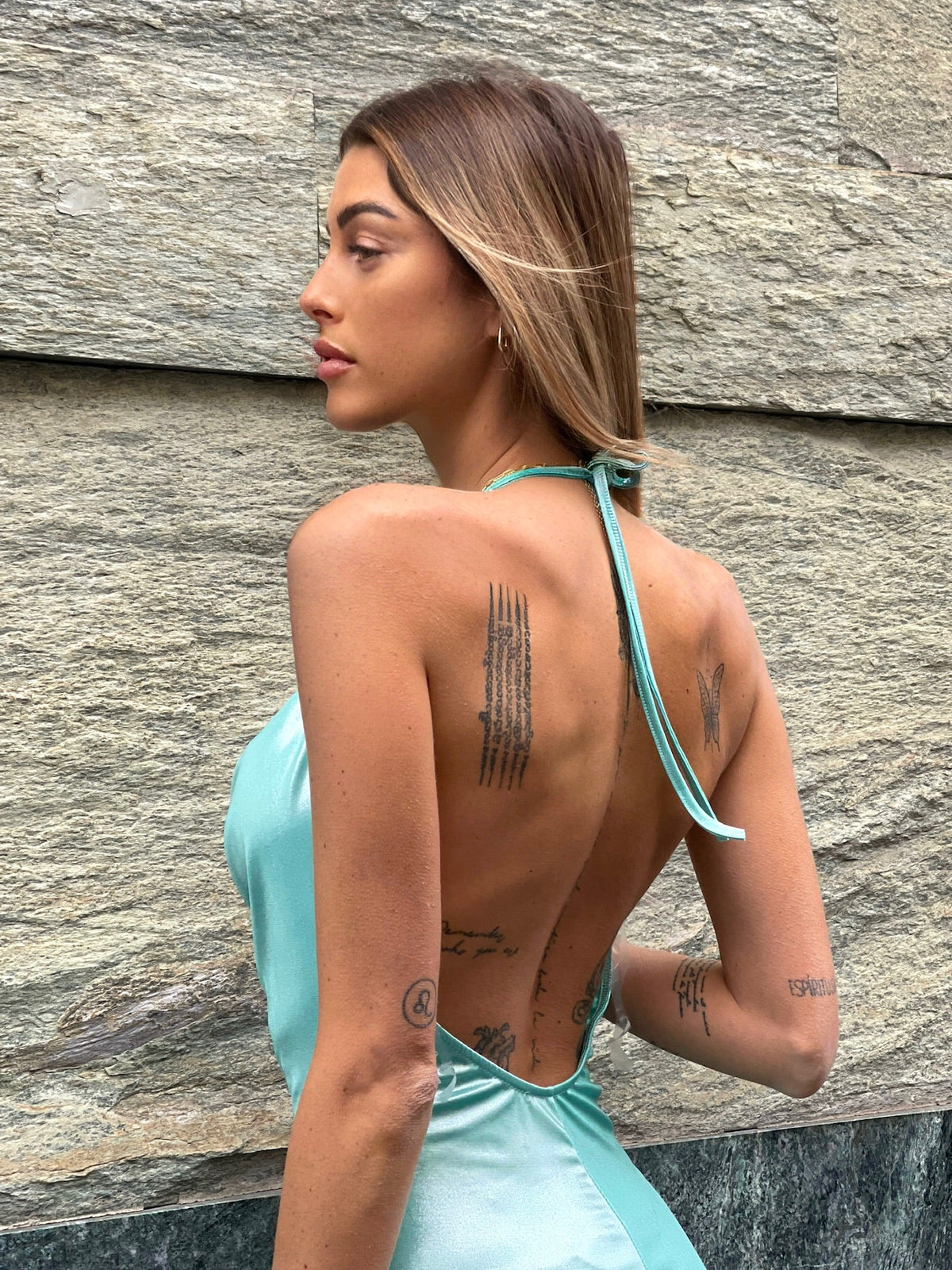 Abito lux Tiffany schiena aperta