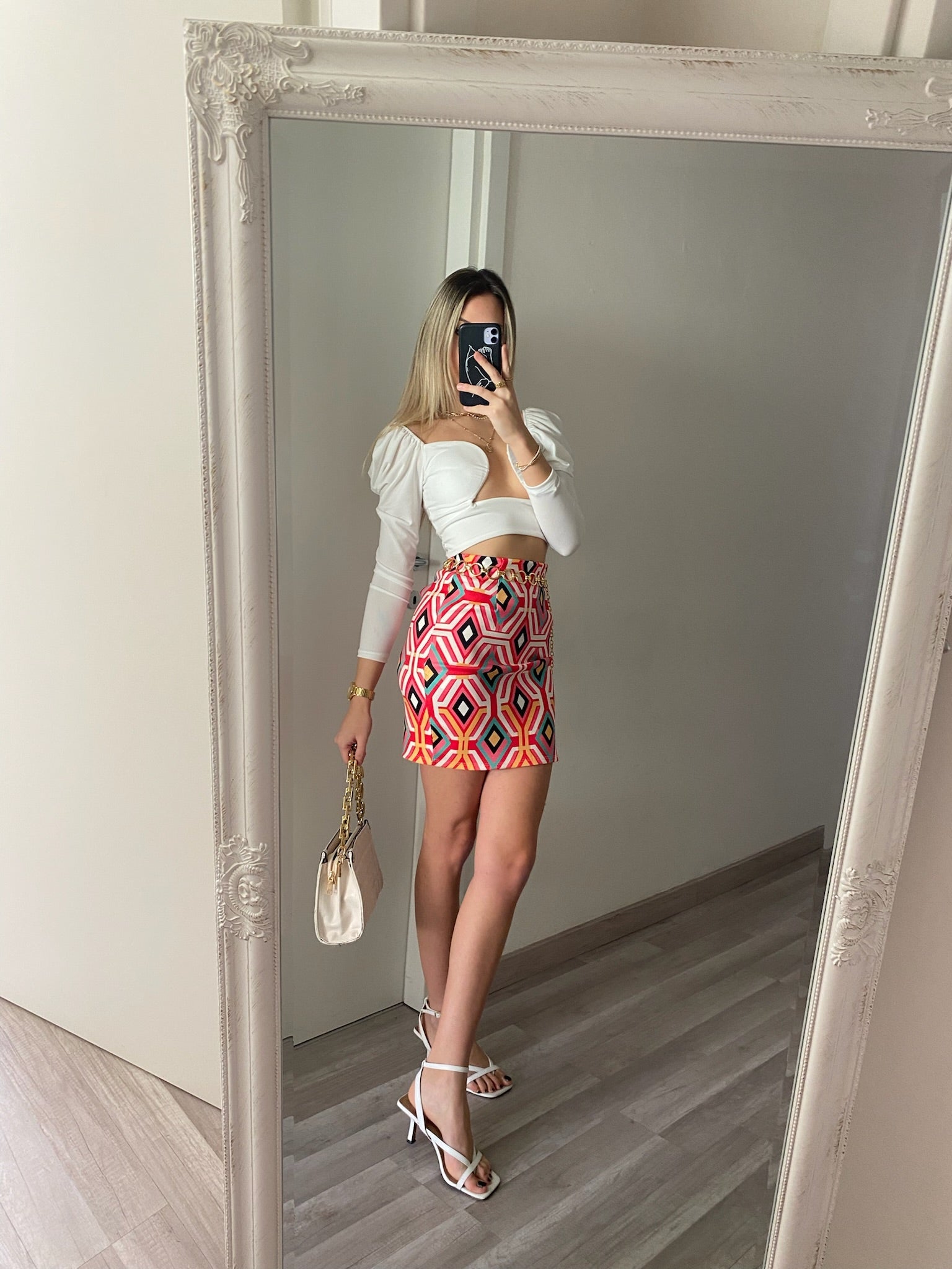 Top sensual bianco