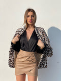 Giacca maculata beige