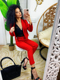 Completo pantalone e giacca corta