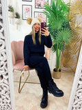 Completo maglia e pantalone Nero