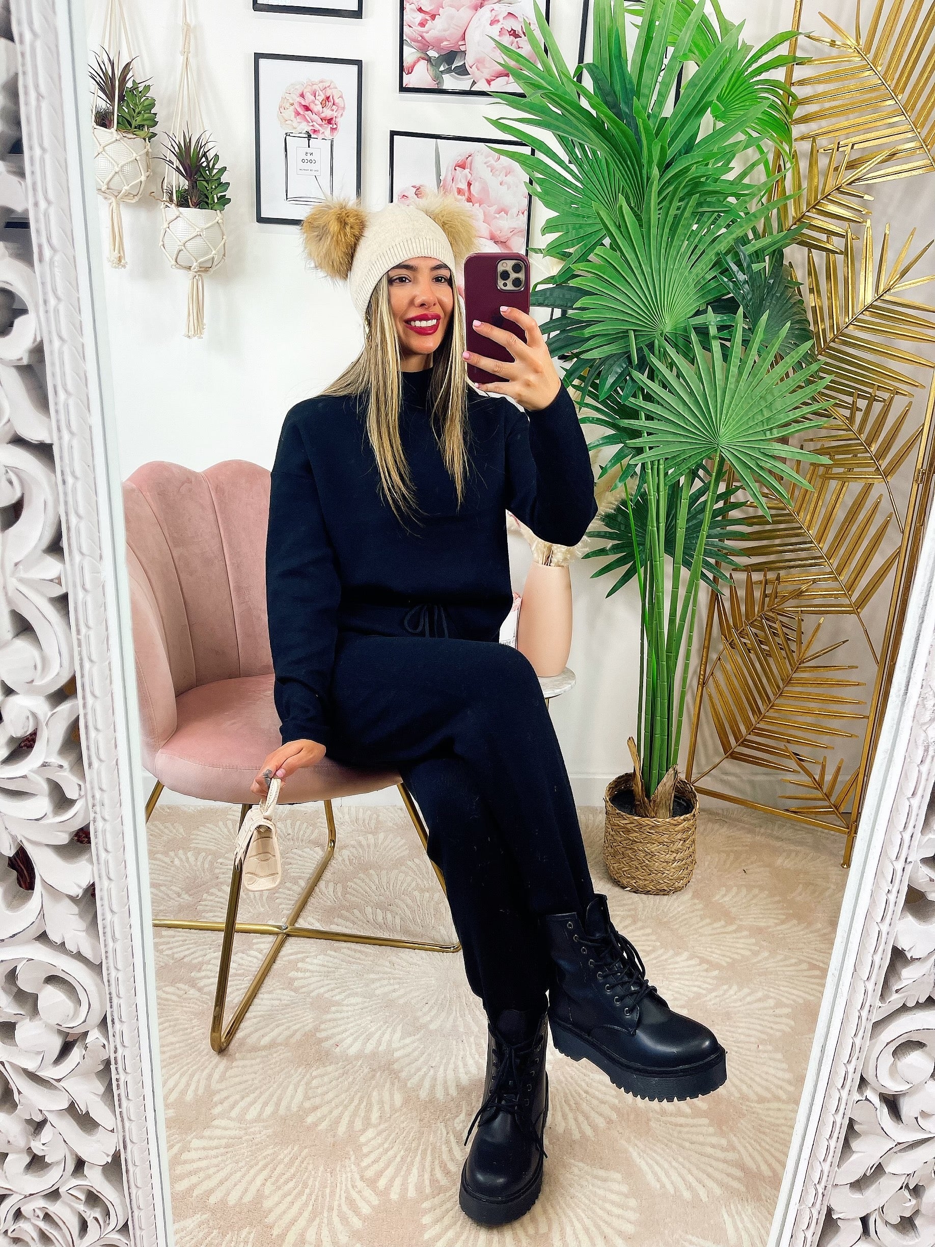 Completo maglia e pantalone Nero