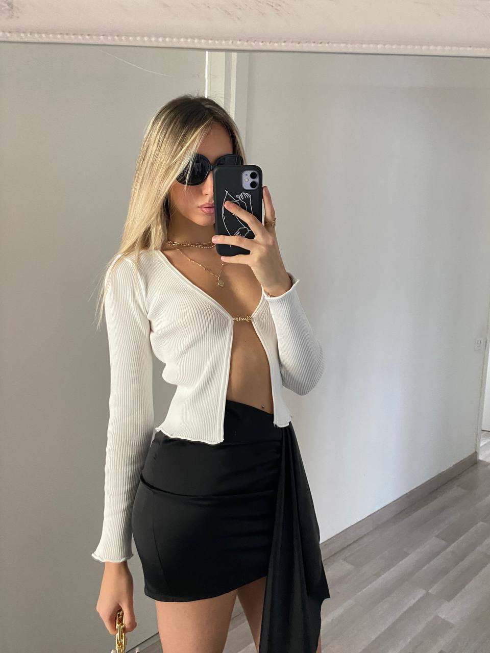Top sensual bianco