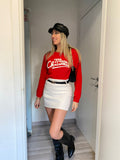Maglione Merry Christmas rosso