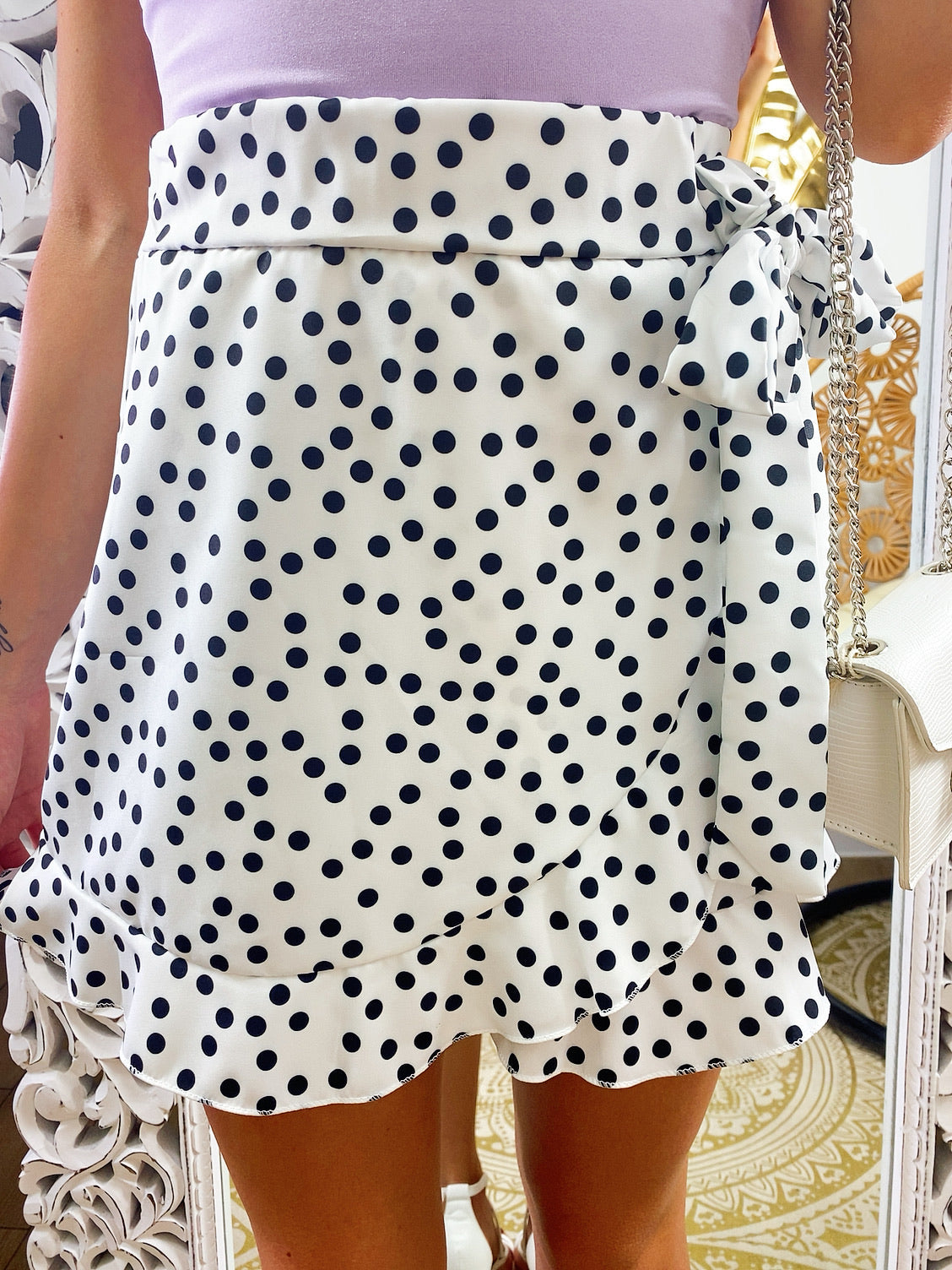Panta gonna a pois