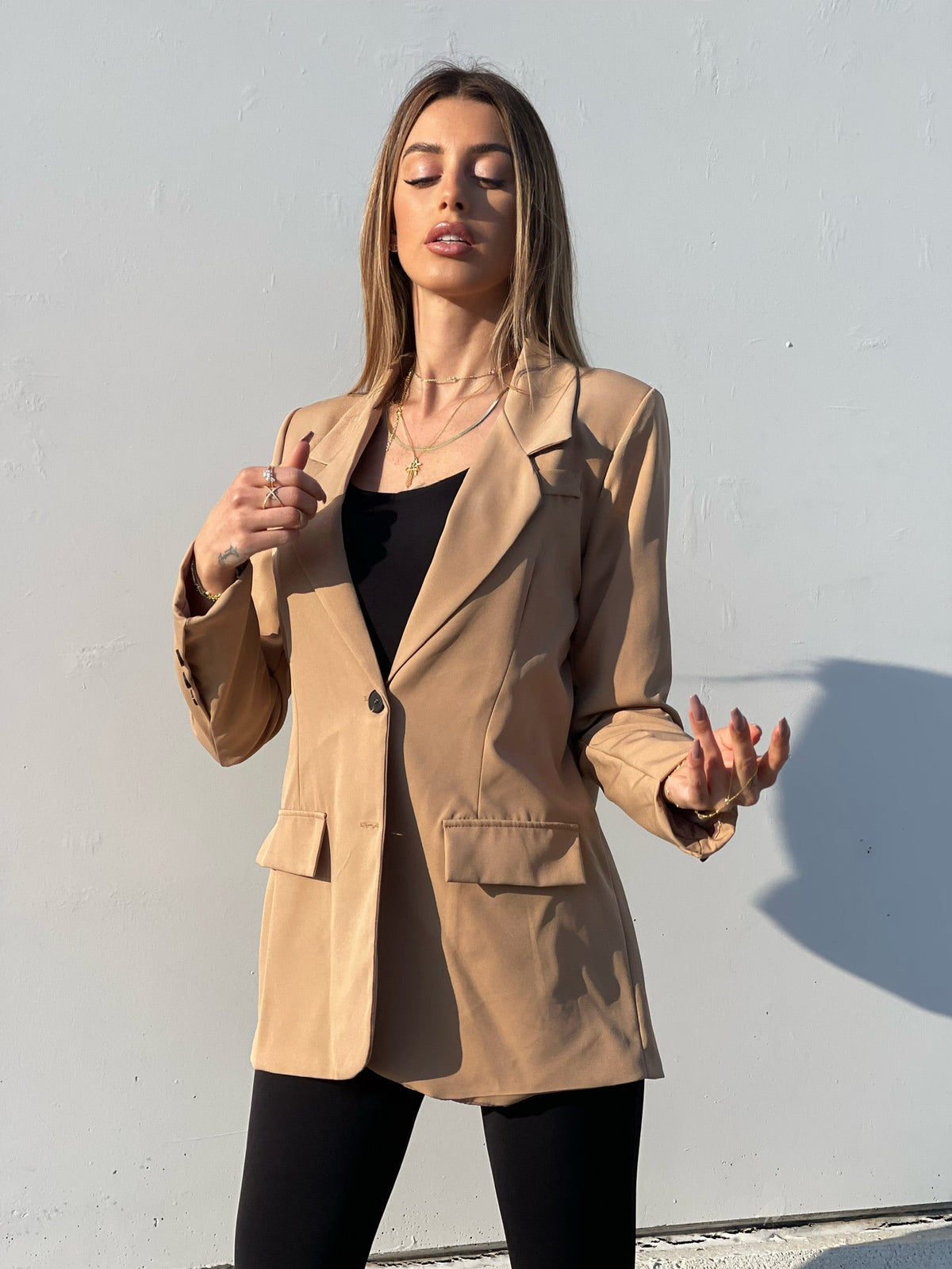 Giacca over camel
