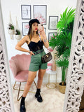 Body con coppe e trasparenze