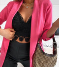 Bralette in pizzo con fiori