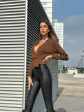 Scaldacuore in lurex choco