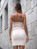 Abito beige push up