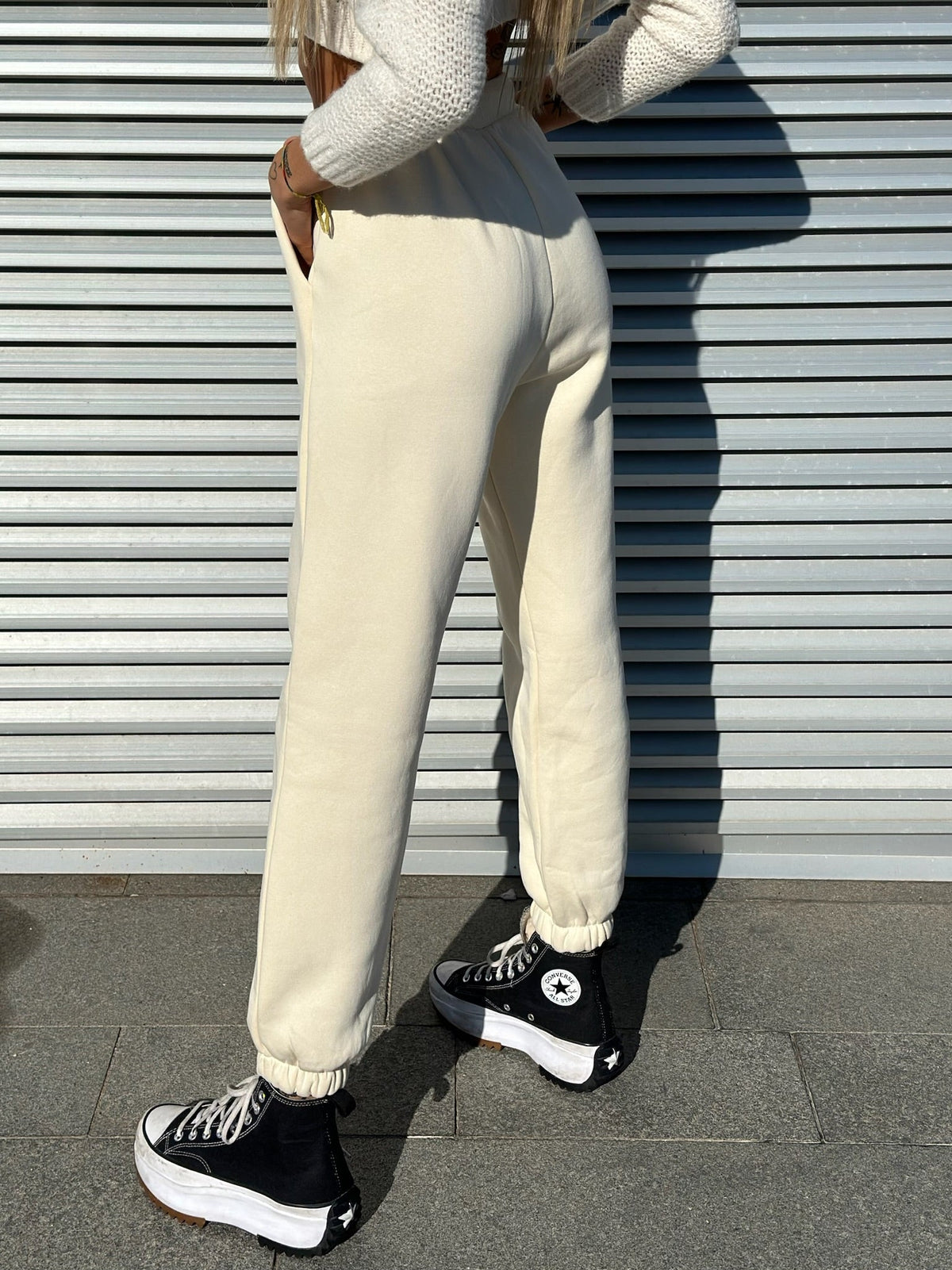 Pantatuta felpata beige
