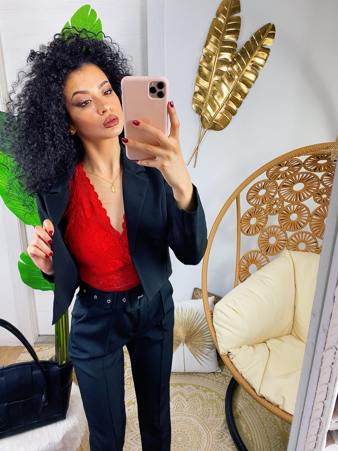 Completo pantalone e giacca corta