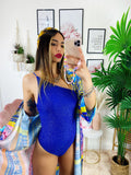 Kimono etnico azzurro