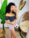 Short a caramella rosa