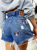 Short Levi’s Vintage con stampa topolina bagno medio