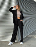 Completo giacca e pantalone nero