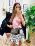 T-shirt con stampa D