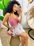 Body/costume glitter schiena aperta