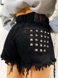Short Levi’s Vintage con Borchie Nero