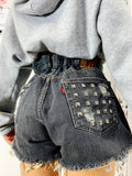 Levi’s Vintage grigio scuro con borchie