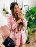Completo Giacca e Short Rosa