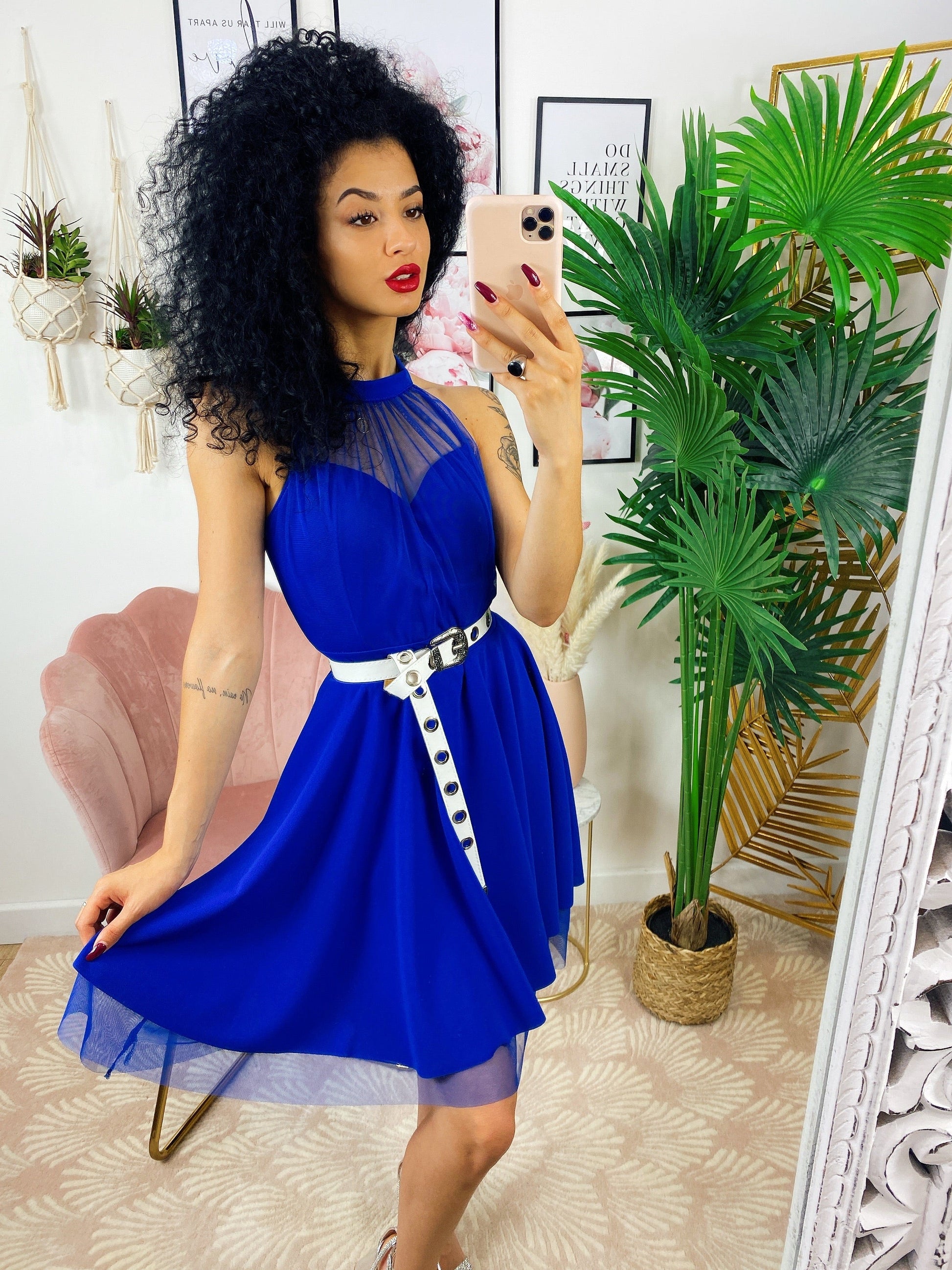 Abito principessa Summer Blu